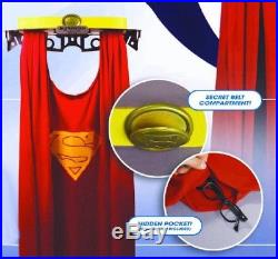 JLA Trophy Room Superman Cape and Belt Replica Prop DC Comics
