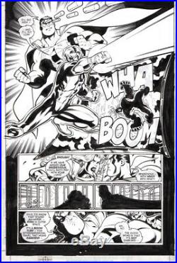 Jeph Loeb Superman 159 Paul Pelletier Original Art Green Lantern Maxima Massacre