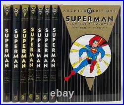 Jerry Siegel, Joe Shuster / Superman Archives Volumes 1-8 Complete Set 1st 2010