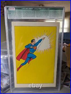 Jerry Siegel Signed Action Comics #1 Reprint Cgc 9.6 Dynamic Forces? Offers