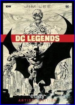 Jim Lee DC Legends Artist's Edition by Jim Lee Hardcover Book