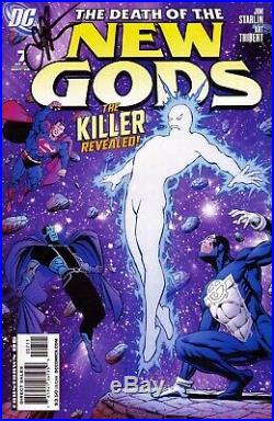 Jim Starlin Signed 2008 Superman Vs. Infinity Man Orig. Art + Signed Comic Book