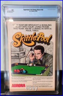 Jimmy Olsen #134 CGC 5.0 VG/FN OW Pages (DC 12/1970) 1st App Darkseid Cameo