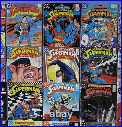 John Byrne Complete Superman NM- 1986-1988 Newsstands LOT (of 51) Comics