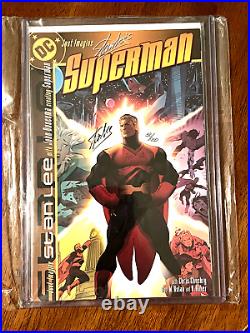 Just Imagine Stan Lee's Superman #1 SIGNED DF COA #95/900 Still Sealed! RARE