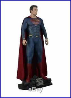 Justice League Superman Life-Size 11 Scale Statue Figure NEW Henry Cavill