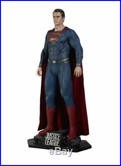Justice League Superman Life-Size 11 Scale Statue Figure NEW Henry Cavill