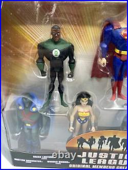 Justice League Unlimited Original Members Collection Tru Exclusive 2007 Jlu DC