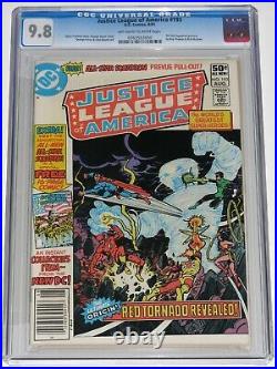 Justice League of America 193 CGC 9.8. 1st All-Star Squadron. George Perez art