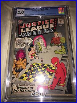 Justice League of America #1 CGC 4.0 DC 1960 Superman! Batman! Flash! G2 134 cm