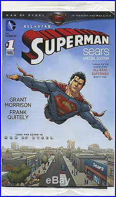 LOT OF 69 ALL STAR SUPERMAN #1 Sears Special Edition, Sealed, 2013 DC Comics