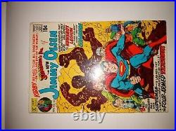 LOT Superman's Pal Jimmy Olsen 133,134, 137 DC Comics Kirby Silver Age