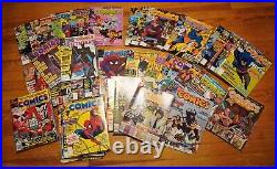 Large Comic Book Collection Lot Marvel DC + Art & Cards & MUCH MORE PICK UP ONLY