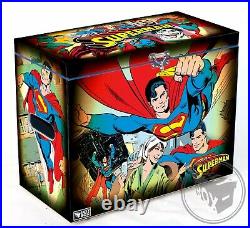 Large Comic Book Hard Box Chest MDF Superman John Byrne