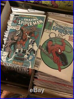 Large Comic Lot Key Issues Spider-Man 252,238,361, Superman 199 & More Stan Lee