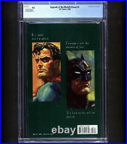 Legends of the Worlds Finest RARE 1 of 2 Superman vs Batman Sweet Cover DC Comic
