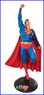 Life Size DC Comics Superman Statue Comic Book Version Full Size Prop
