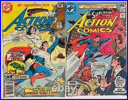 Lot 32 Action Comics Bronze Age 1973 SUPERMAN #427 436 438-439 441-446 448 450