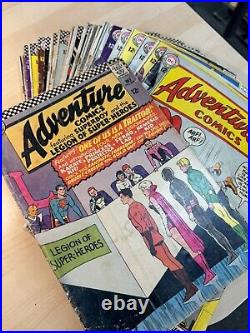 Lot 32x 1960s Silver Age Adventure Comics range #310-365, #346 Pics &? Offers