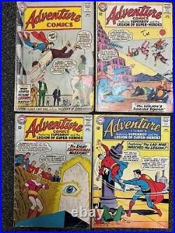 Lot 32x 1960s Silver Age Adventure Comics range #310-365, #346 Pics &? Offers