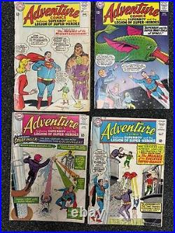 Lot 32x 1960s Silver Age Adventure Comics range #310-365, #346 Pics &? Offers