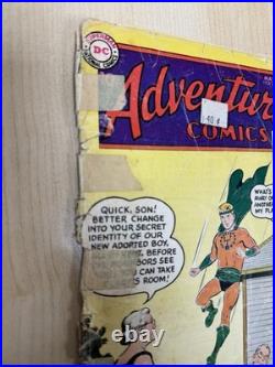 Lot 4x 10¢ Adventure Comics #239 248 255 260 Keys 1st Silver Age Aquaman DC 1957