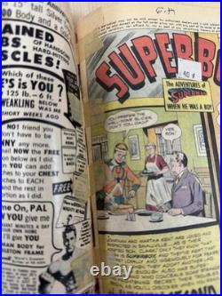 Lot 4x 10¢ Adventure Comics #239 248 255 260 Keys 1st Silver Age Aquaman DC 1957