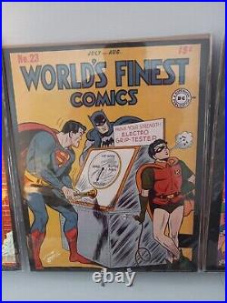 Lot Of 31 DC Comic Book Cover 11 X 14 Posters. Batman, Superman, Wonder Woman