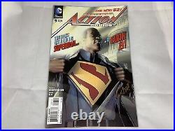 (Lot Of 3) Gene Ha Autographed Mae Lion Forge Roar Action Comics #9 Superman 200
