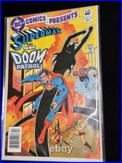 Lot Of 4 Vintage Superman Comic Books Sealed In Excellent Condition