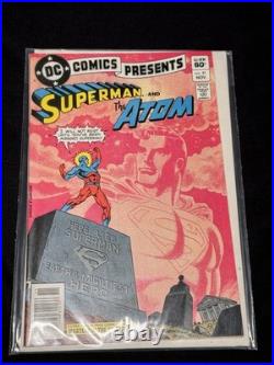 Lot Of 4 Vintage Superman Comic Books Sealed In Excellent Condition