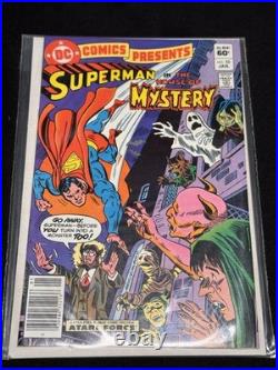 Lot Of 4 Vintage Superman Comic Books Sealed In Excellent Condition