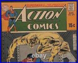 Lot Of 5 Action Comics Vol. 1 Issues 377,379,383,385, and 387 VF to VF+