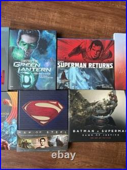 Lot of 10 DC Comic Movie Art Books