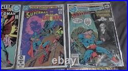 Lot of 12 vintage superman comics dc