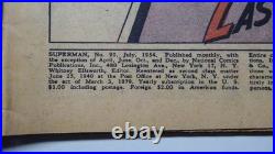Lot of 2 Golden Age Superman comic books for sale #74 and 90