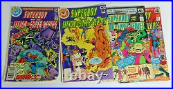 Lot of 40 SuperMan SuperBoy Comic books 1970-80's