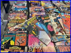Lot of 79 DC Comic Books Justice League, Batman, Superman, Warlord