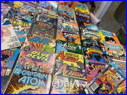 Lot of 79 DC Comic Books Justice League, Batman, Superman, Warlord