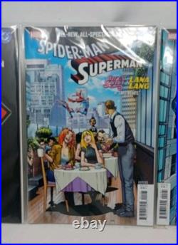 MARVEL DC SPIDER-MAN SUPERMAN #1 Bundle Lot Marvel 2026. 17 Variant Covers