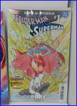 MARVEL DC SPIDER-MAN SUPERMAN #1 Bundle Lot Marvel 2026. 17 Variant Covers