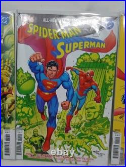MARVEL DC SPIDER-MAN SUPERMAN #1 Bundle Lot Marvel 2026. 17 Variant Covers