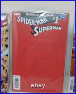 MARVEL DC SPIDER-MAN SUPERMAN #1 Bundle Lot Marvel 2026. 17 Variant Covers MARVEL DC SPIDER-MAN SUPERMAN #1 Bundle Lot Marvel 2026. 17 Variant Covers