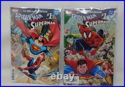 MARVEL DC SPIDER-MAN SUPERMAN #1 Bundle Lot Marvel 2026. 17 Variant Covers