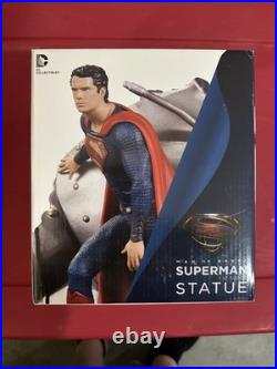 Man Of Steel Superman Statue By Gentle Giant Bank Vault