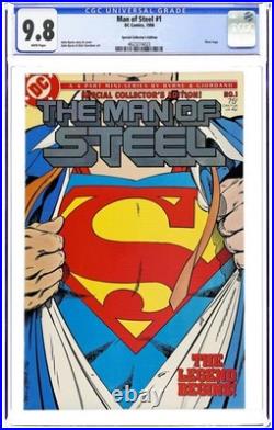 Man of Steel 1A Direct CGC 9.8 1986 4623274023