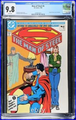 Man of Steel #6 CGC 9.8 WP NM/M DC Comics 1986 John Byrne Superman