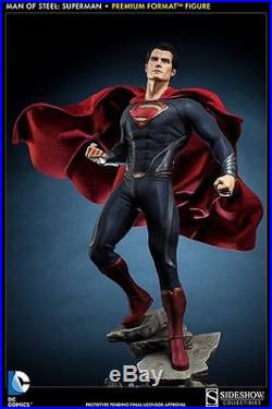 Man of Steel Superman 1/4 Premium Format Statue Sideshow Collectibles