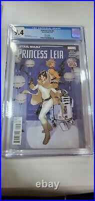 Marvel Comics Star Wars Princess Leia #2 Cgc Graded Comic 9.4 3rd Printing Rare