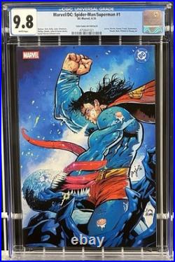 Marvel/dc Spider-man/superman #1 Cgc 9.8 Dwj Felix Comic Art